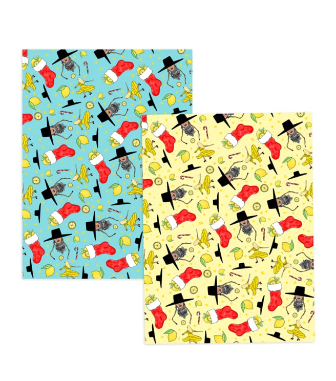 Holiday Wrapping Paper ($16)