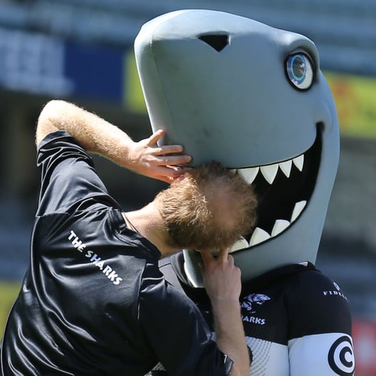 Prince Harry Plays Rugby With Sharks in South Africa