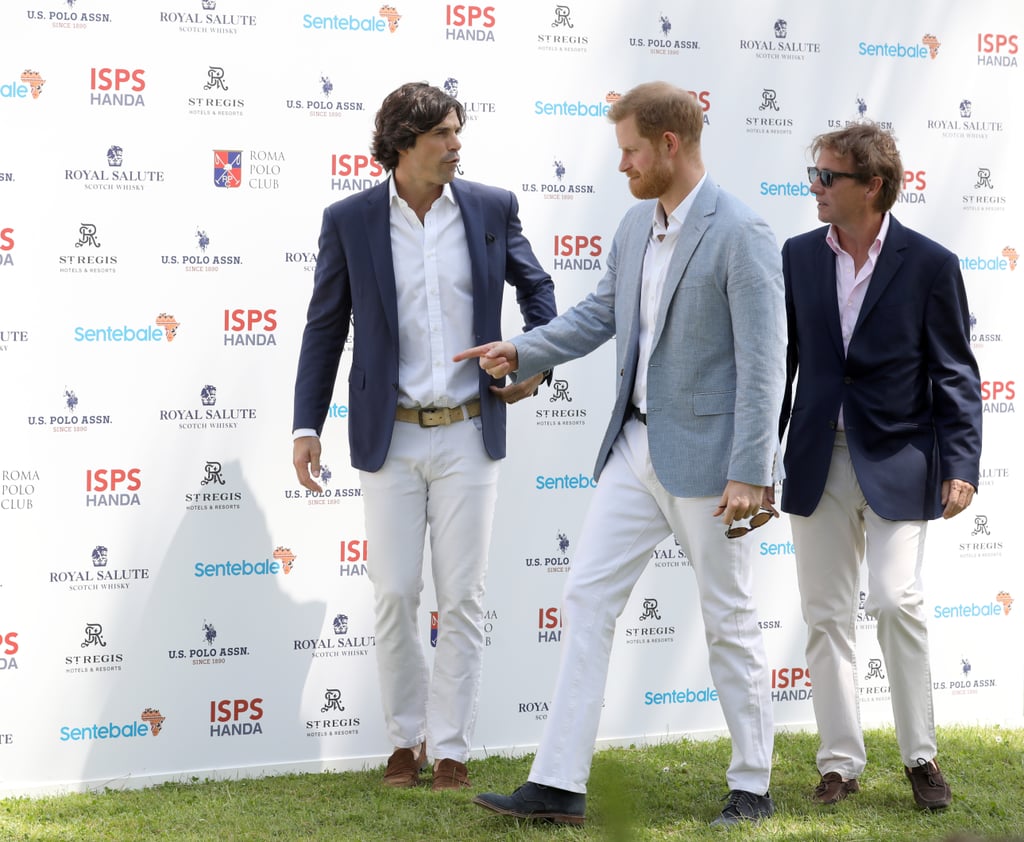 Prince Harry at Charity Polo Match in Rome May 2019