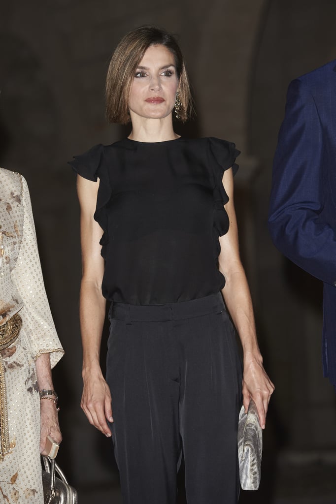 Queen Letizia's All-Black Outfit