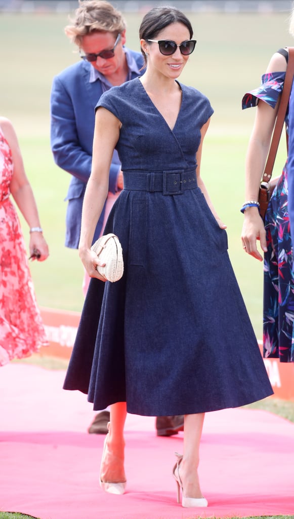 Prince Harry and Meghan Markle at Sentebale Polo 2018