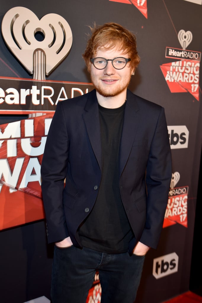 Ed Sheeran at iHeartRadio Music Awards March 2017