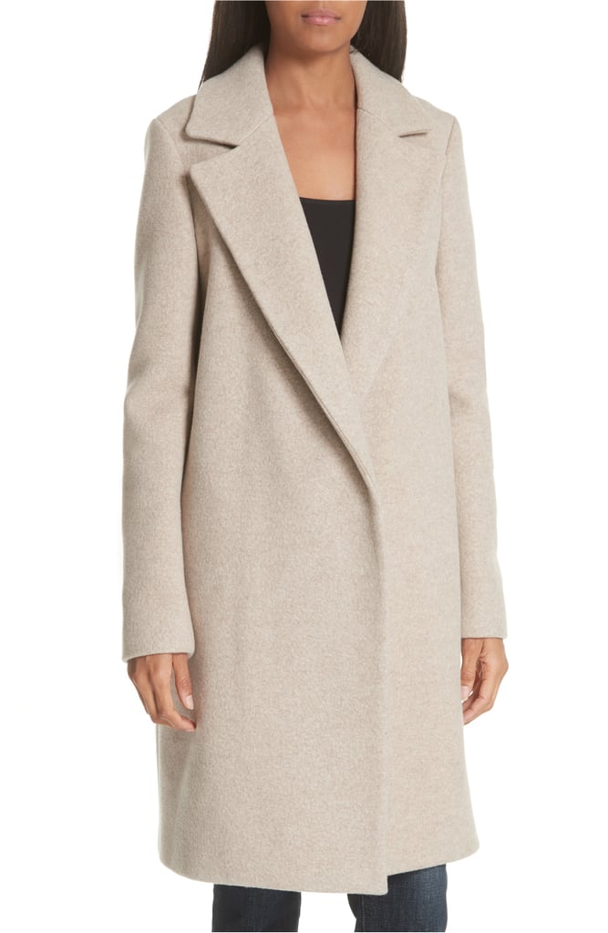 Theory Clairene Hawthorne Wool Cashmere Coat