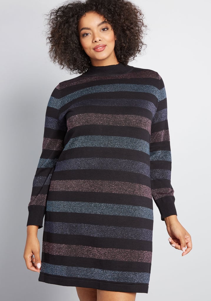 modcloth sweater dress