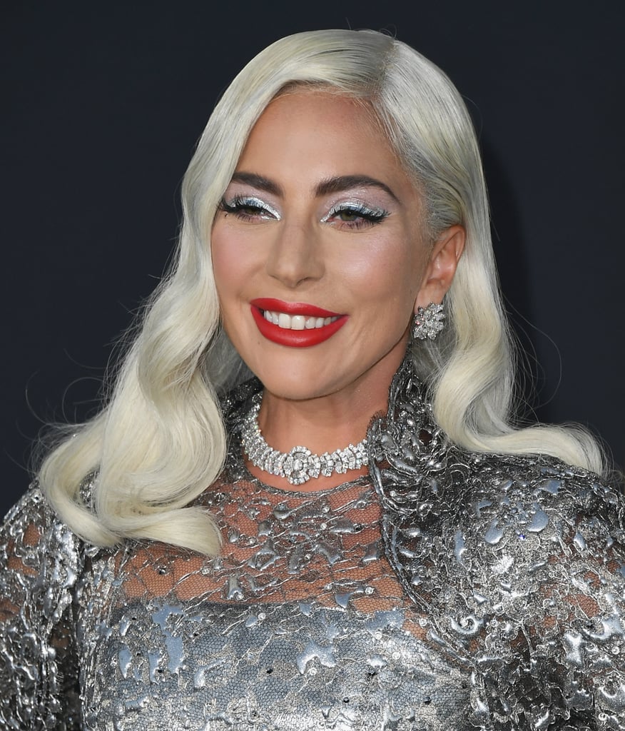 Lady Gaga S Silver Dress A Star Is Born Premiere Sept 2018 Popsugar Fashion