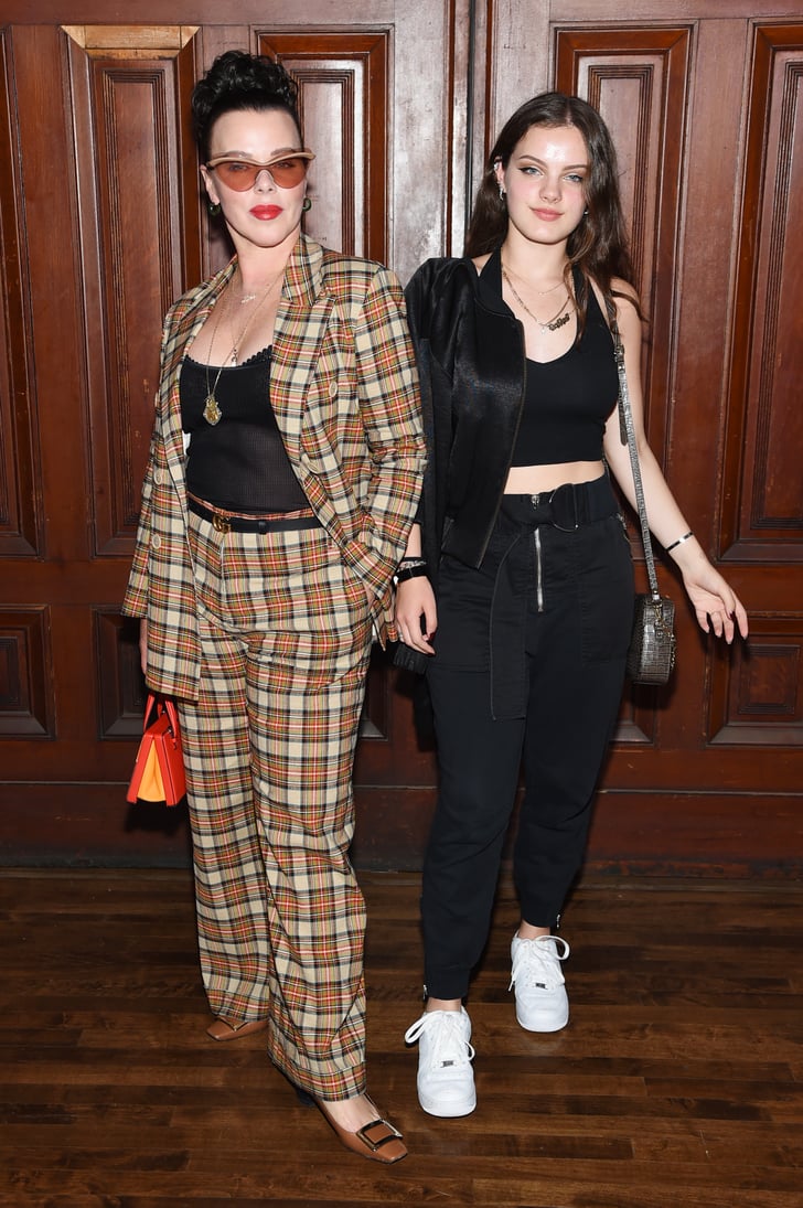 Debi Mazar and Evelina Maria Corcos at the Marc Jacobs New York Fashion