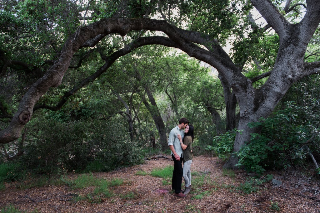 Painting Engagement Photos
