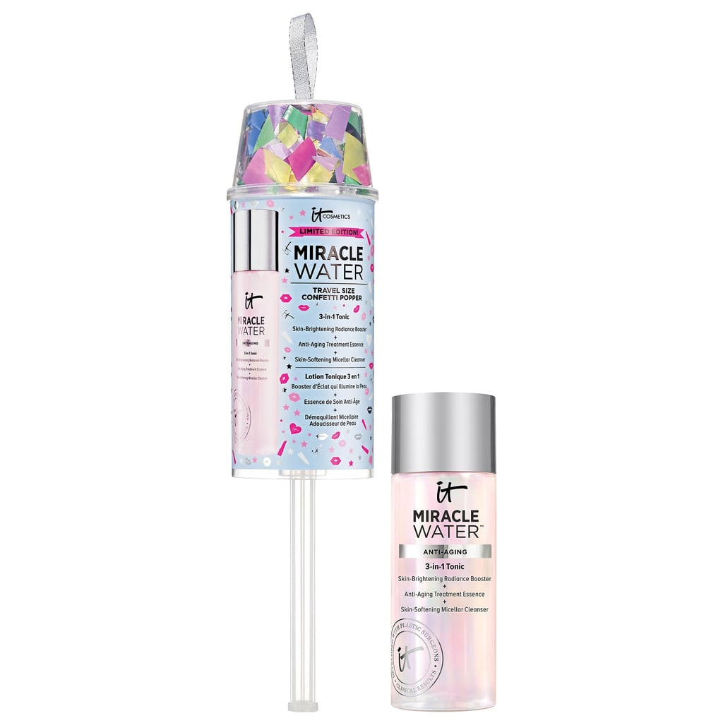 It Cosmetics Miracle Water 3-in-1 Micellar Cleanser Mini Confetti Popper