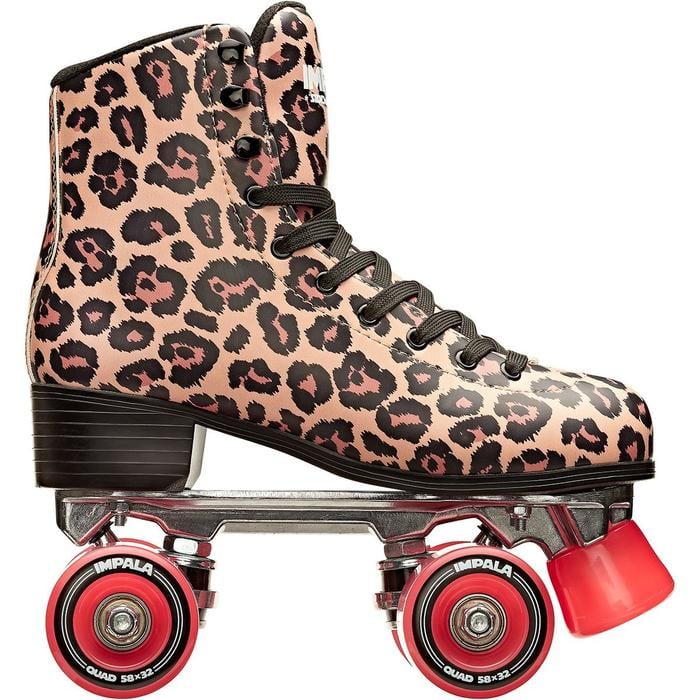 Impala Quad Skate in Leopard