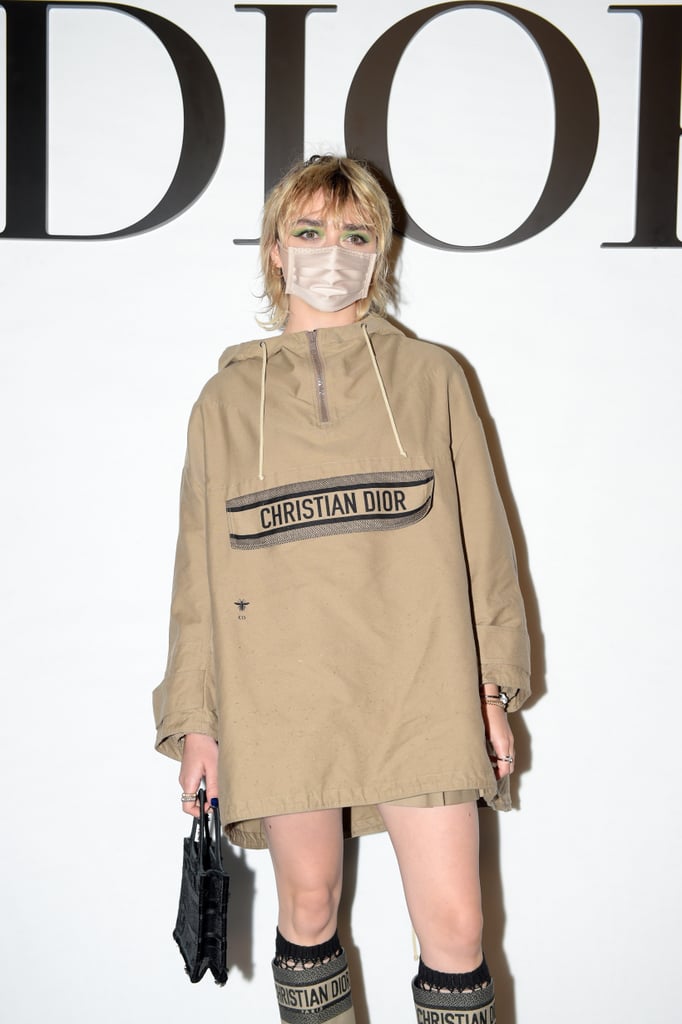 Maisie Williams and Reuben Selby's Dior Fashion Week Outfits