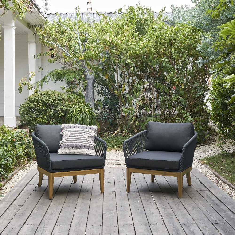 Castlery Maui Outdoor Lounge Chair Set