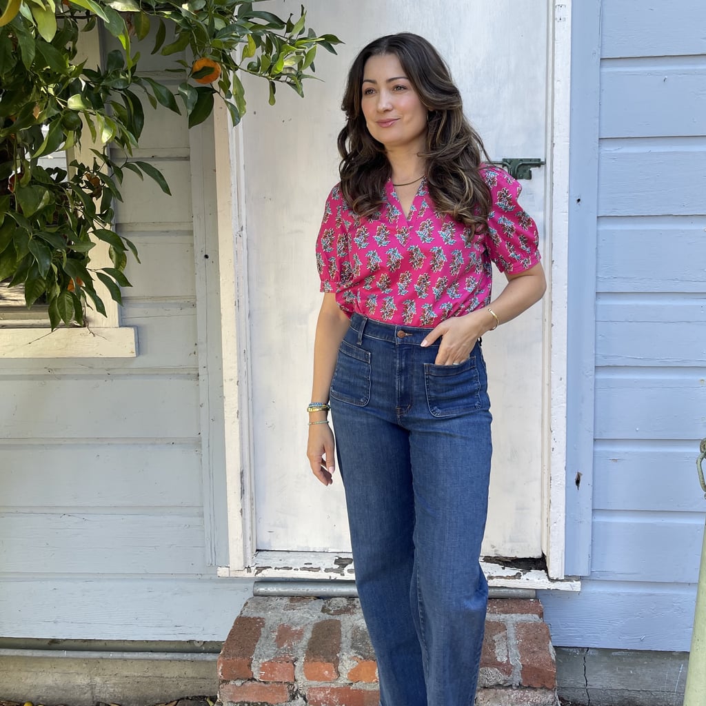 These Wide-Leg Jeans Look Sophisticated but Feel Like Shapewear