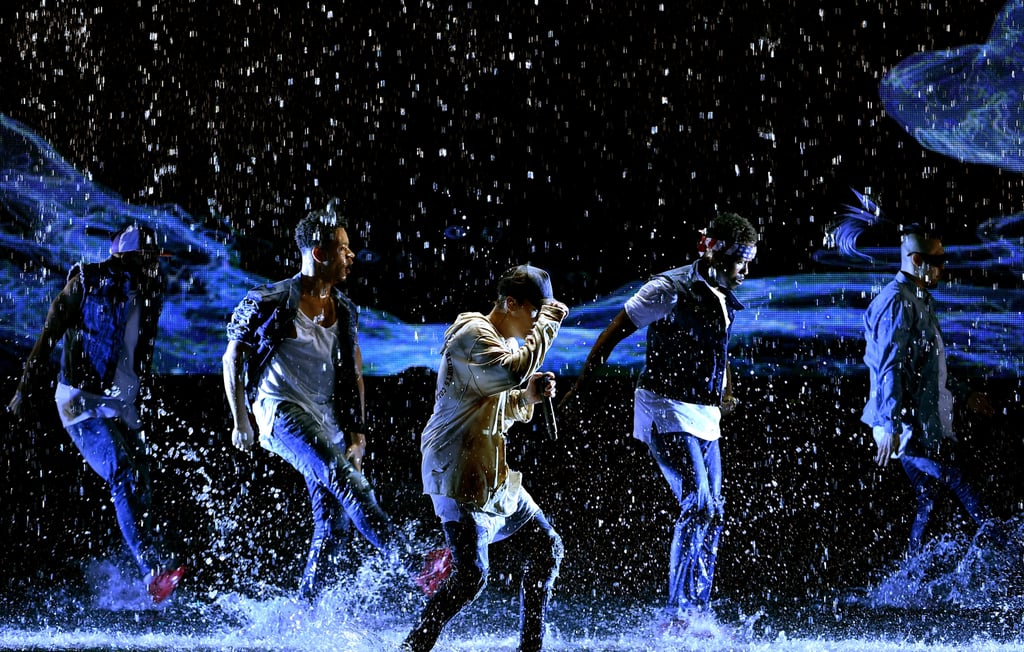 Justin Bieber at the American Music Awards 2015