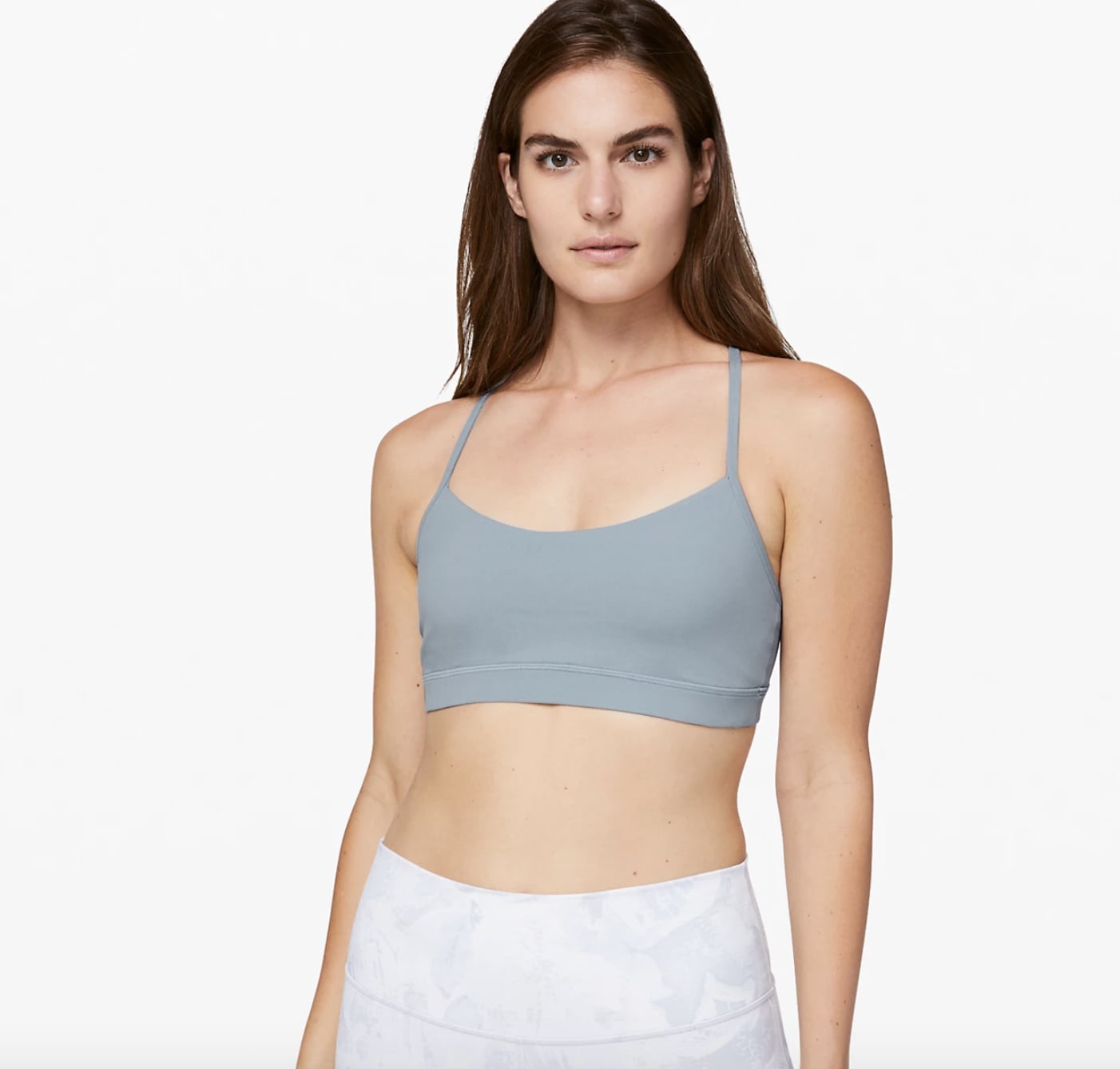 Lululemon Flow Y Bra Nulu Light Support, I Have a Small Bust and Never  Thought I Needed a Sports Bra, Until I Found This One