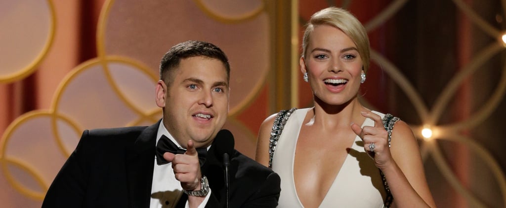 Margot Robbie at the Golden Globes 2014