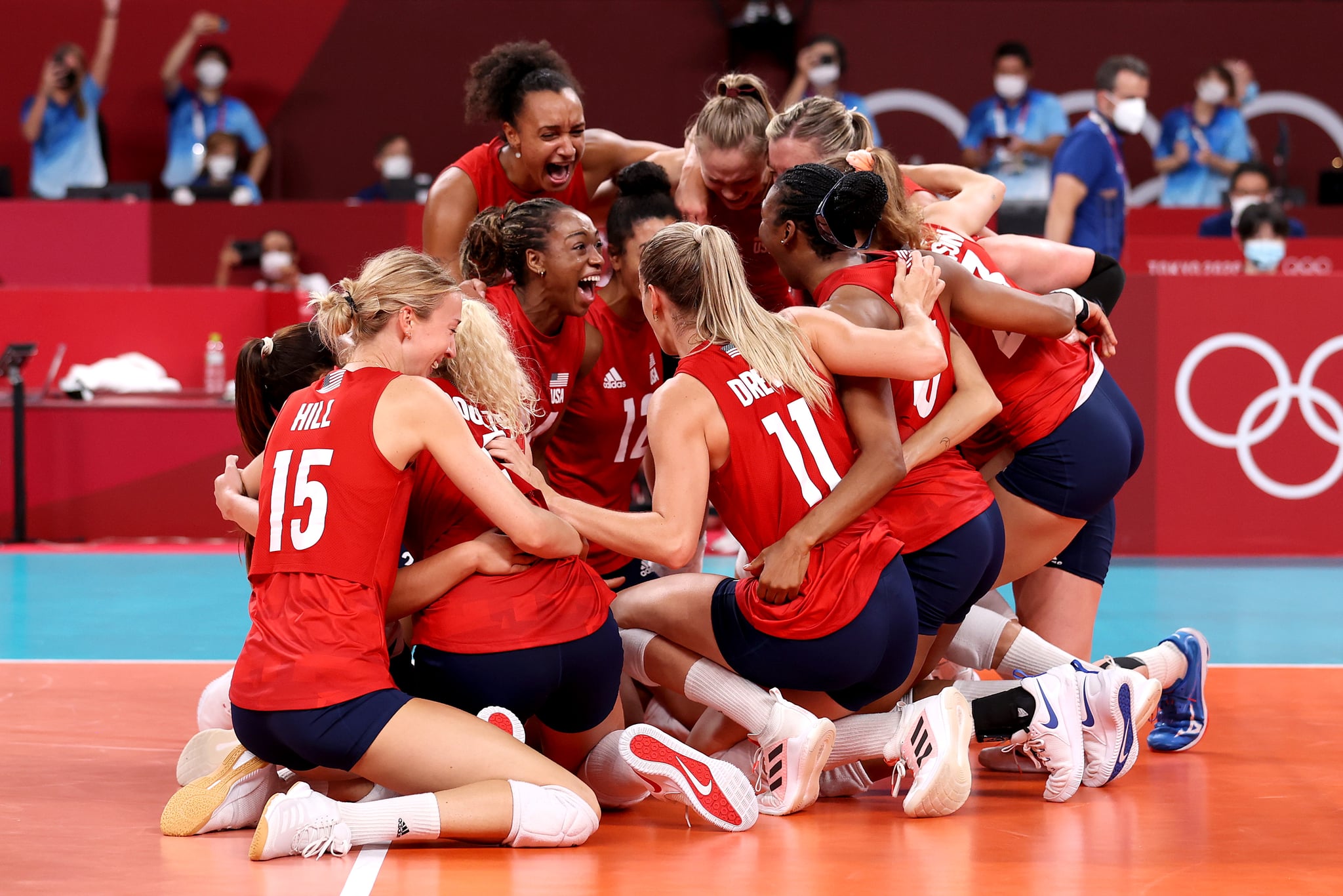 Olympic top women's volleyball