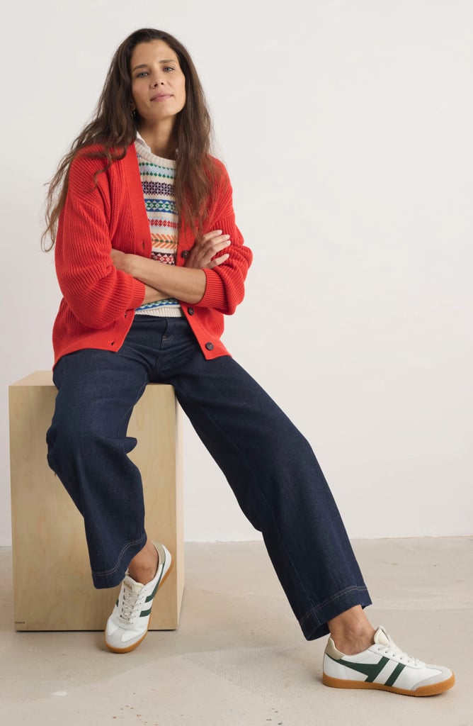 Seasalt Cornwall Winding Creek Oversize Organic Cotton Cardigan