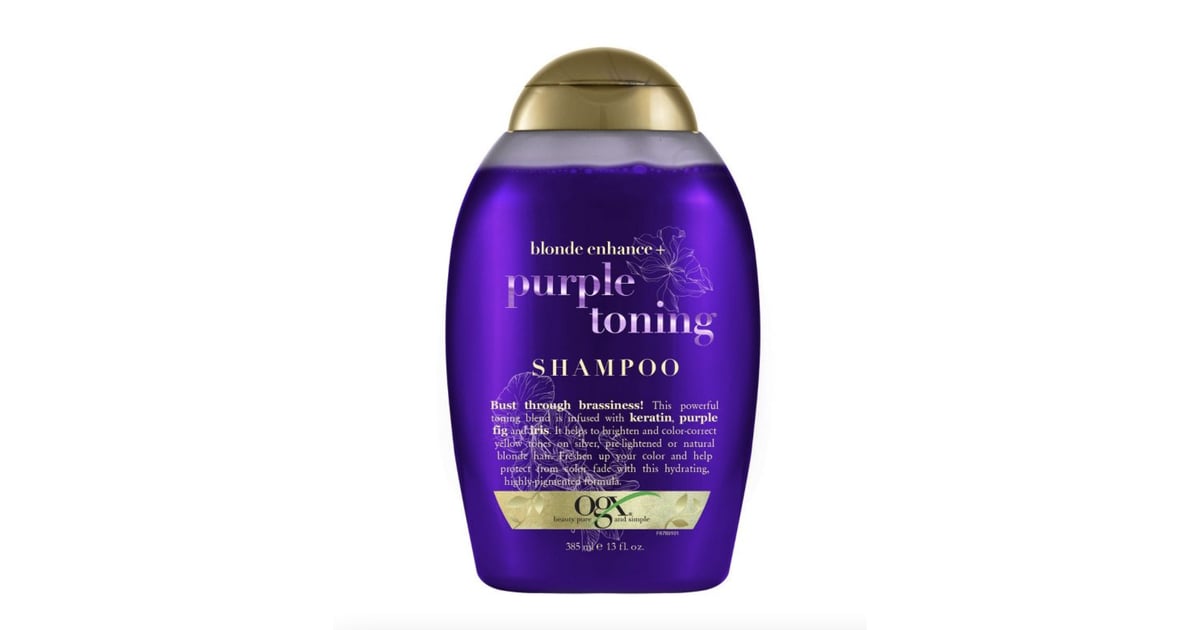 3. OGX Hydrate & Color Reviving + Lavender Luminescent Platinum Shampoo - wide 8