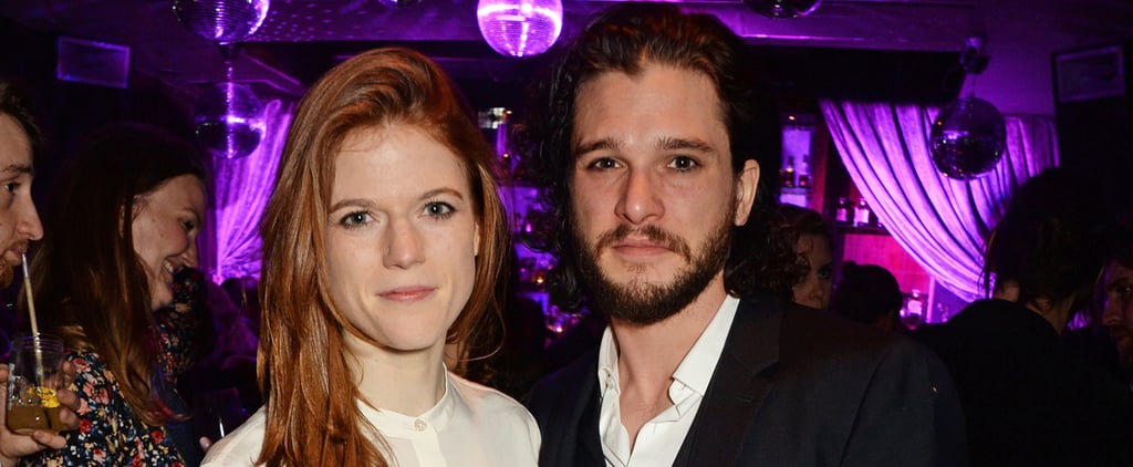 Kit Harington and Rose Leslie Together in London April 2016