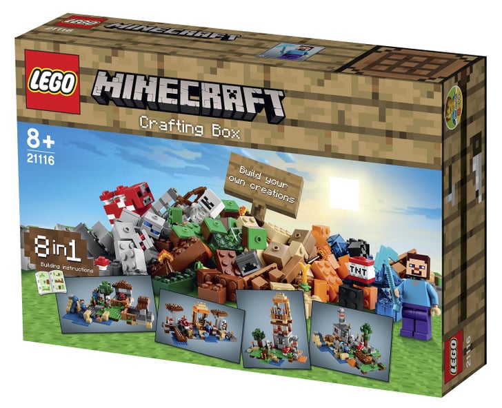 minecraft crafting lego set