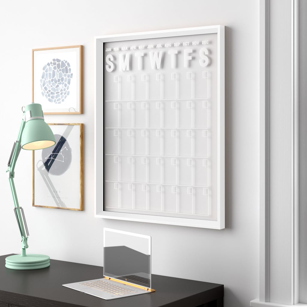 Three Posts Teen Wall Mounted Calendar Board