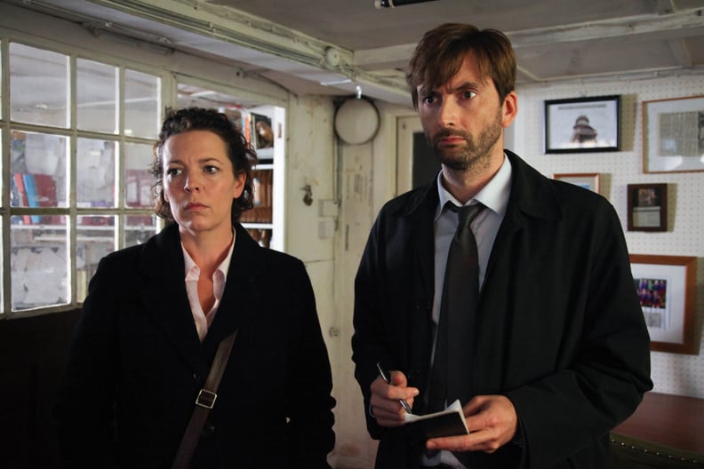 BROADCHURCH, (from left): Olivia Colman, David Tennant, (Season 1, ep. 106, aired April 8, 2013 in UK/aired Sept. 11, 2013 in U.S.). photo: Patrick Redmond /  ITV/BBC America / Courtesy: Everett Collection