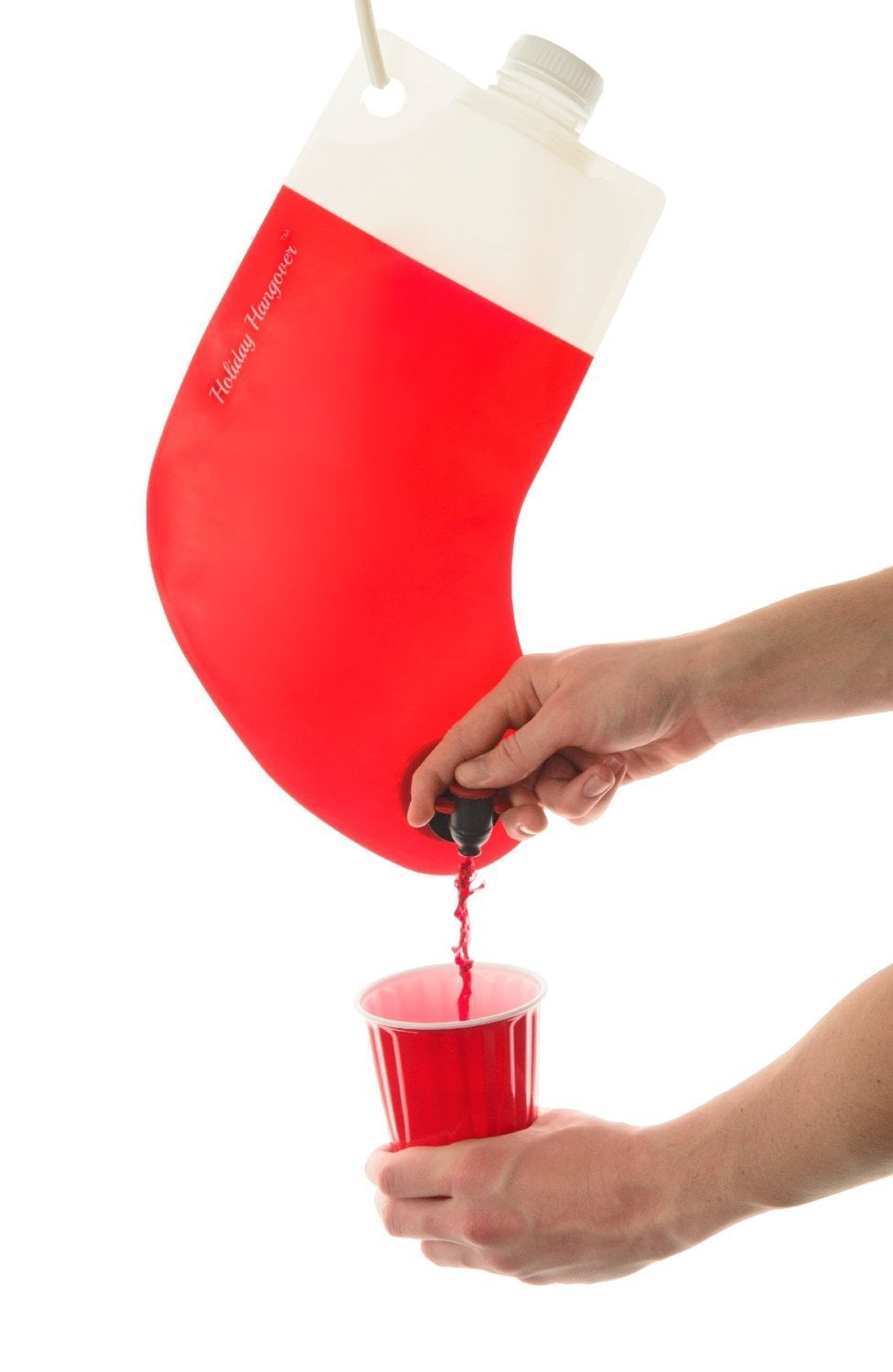 Santa S Stocking Flask You Get A Gift You Get A Gift Everyone Gets A White Elephant Gift Popsugar Smart Living Photo 54