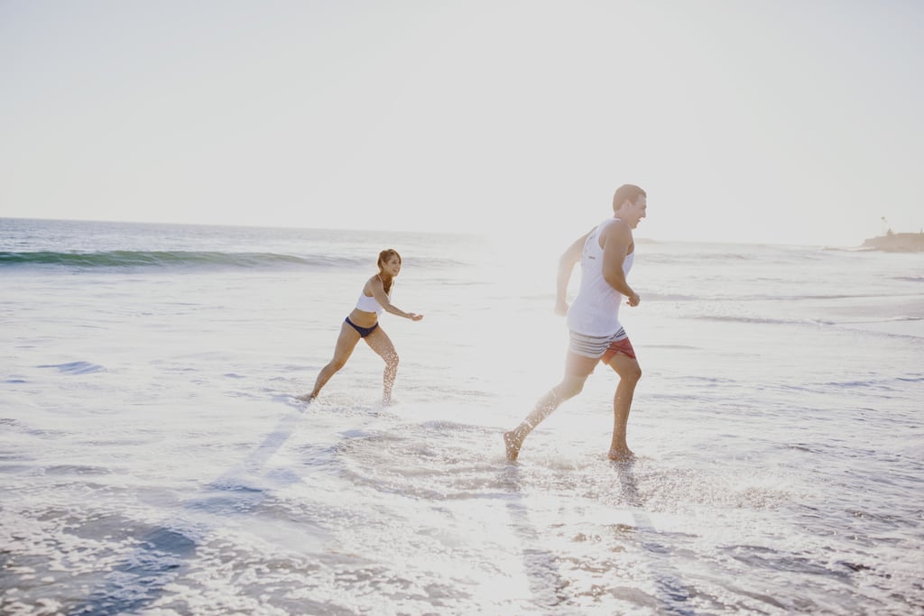 Casual Beach Engagement Shoot