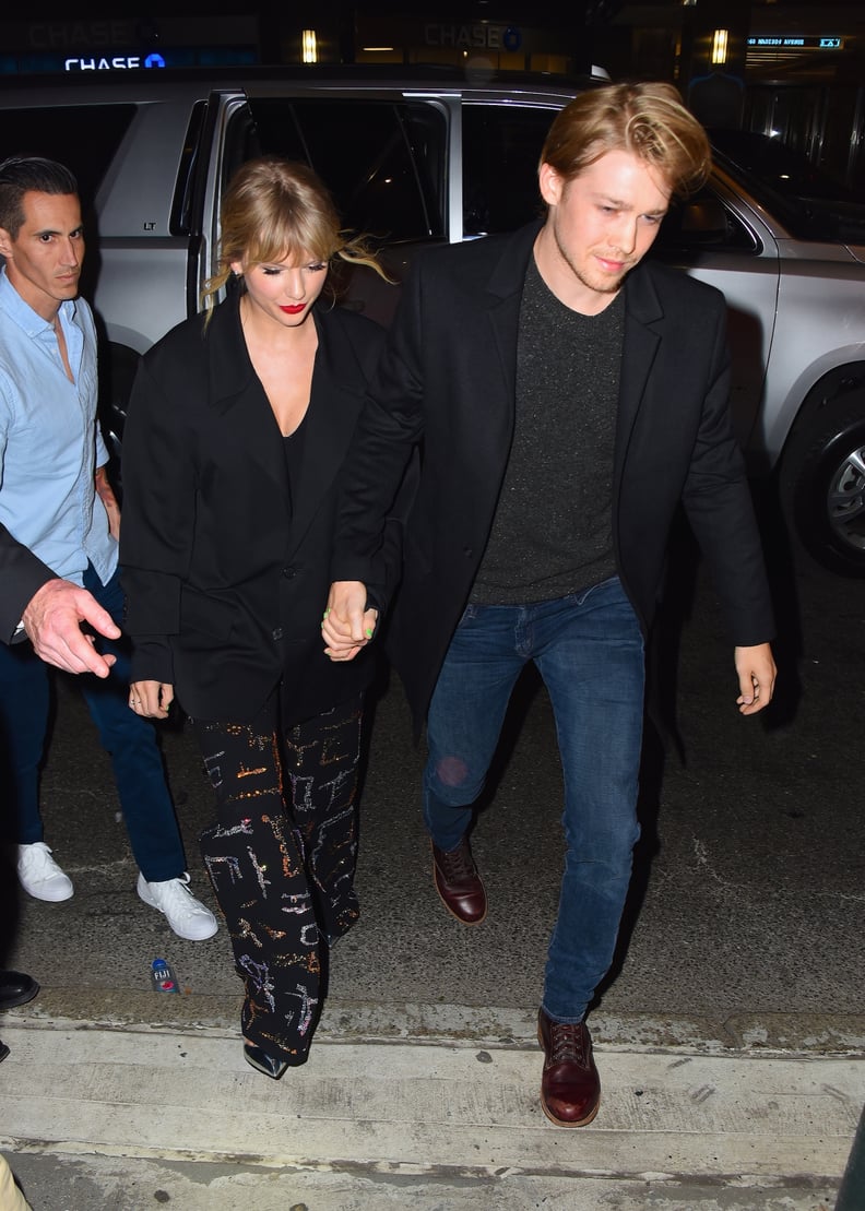Taylor Swift and Joe Alwyn Attending an SNL Afterparty in Oct. 2019