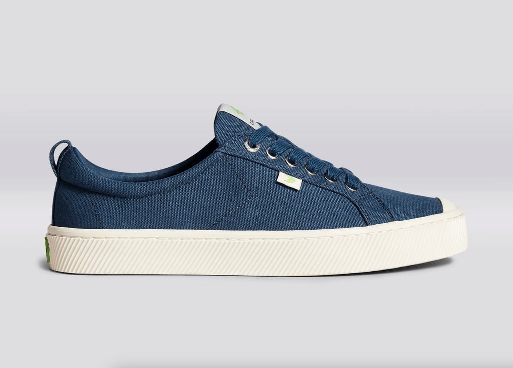 Cariuma Oca Low Men's Shadow Blue Canvas Sneaker