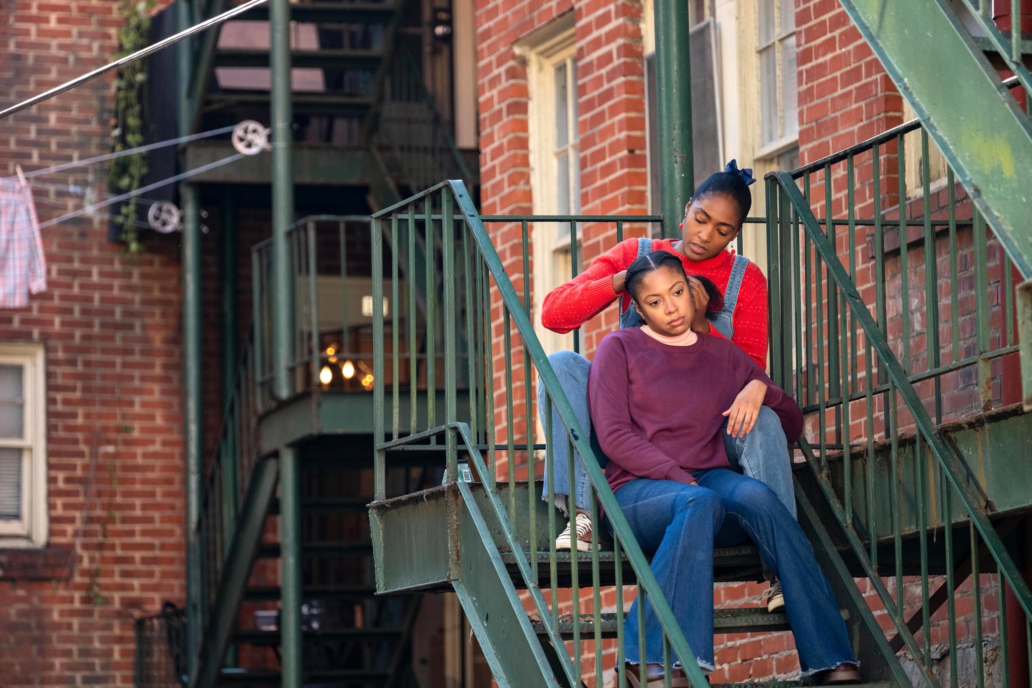 THE OTHER BLACK GIRL, from left: Cassi Maddox, Shakirah DeMesier, 'I Know a Place', (Season 1, ep. 103, aired Sept. 13, 2023). ph: Wilford Harwood / Hulu / courtesy Everett Collection