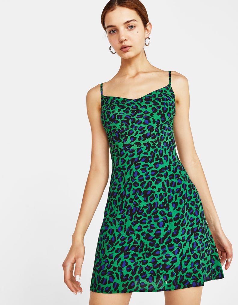 Bershka Leopard Print Dress