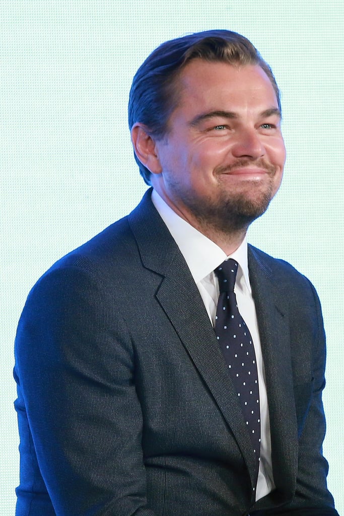 Leonardo DiCaprio at Revenant Press Conference March 2016