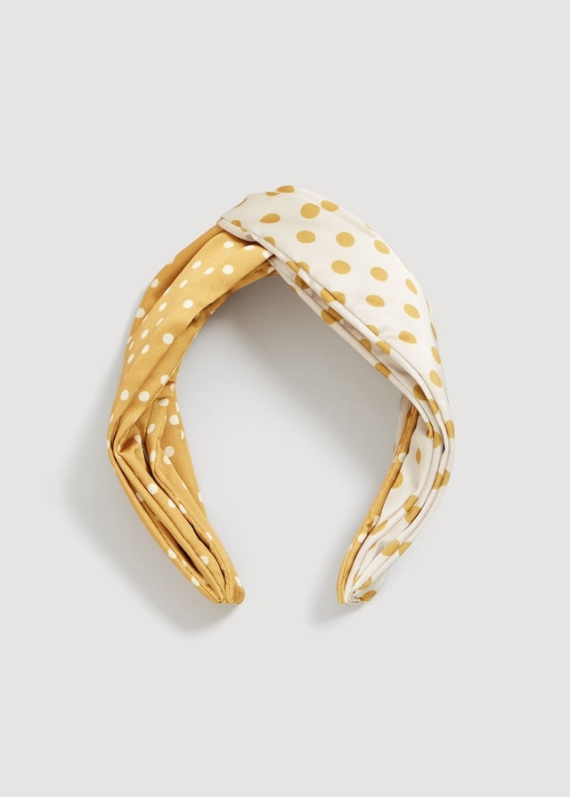 Mango Polka-Dot Combined Hairband