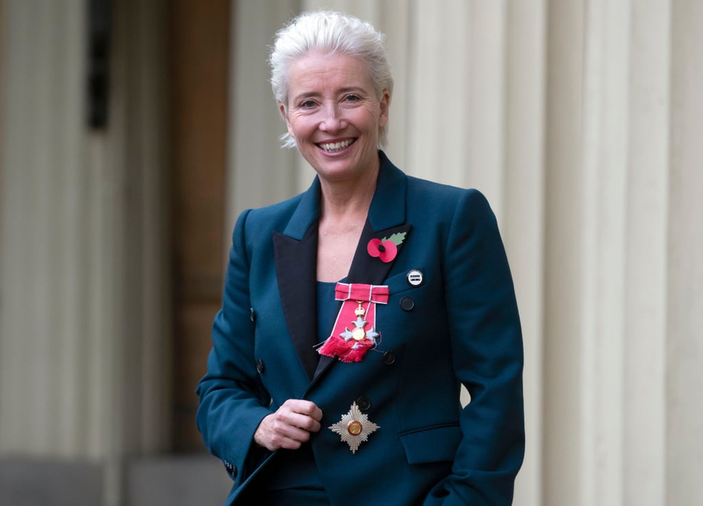 Prince William and Emma Thompson at Investiture Ceremony