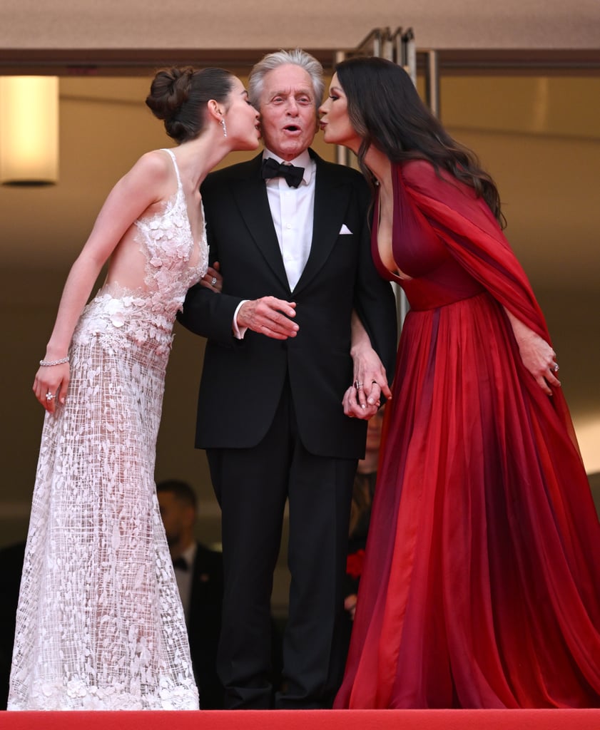 Catherine Zeta-Jones and Michael Douglas' Daughter at Cannes