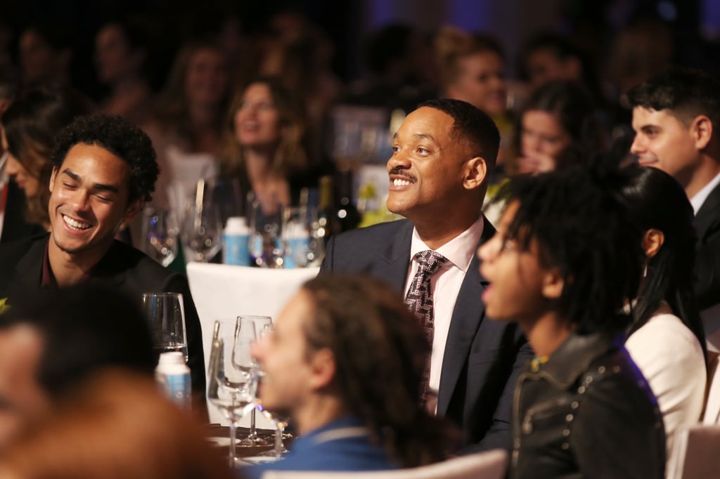 Will Smith and His Family at the EMA Awards 2016