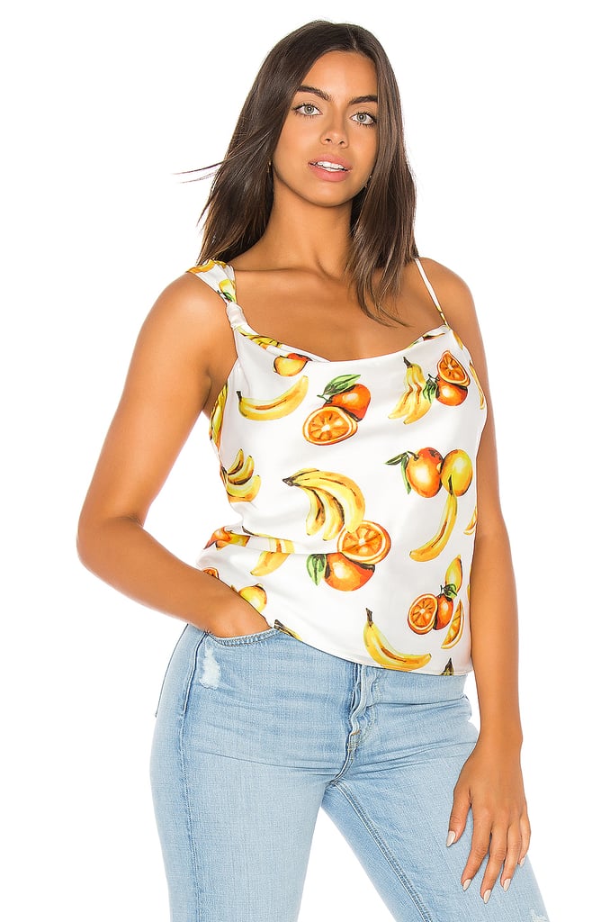 Song of Style Lana Top in White Fruit from Revolve.com