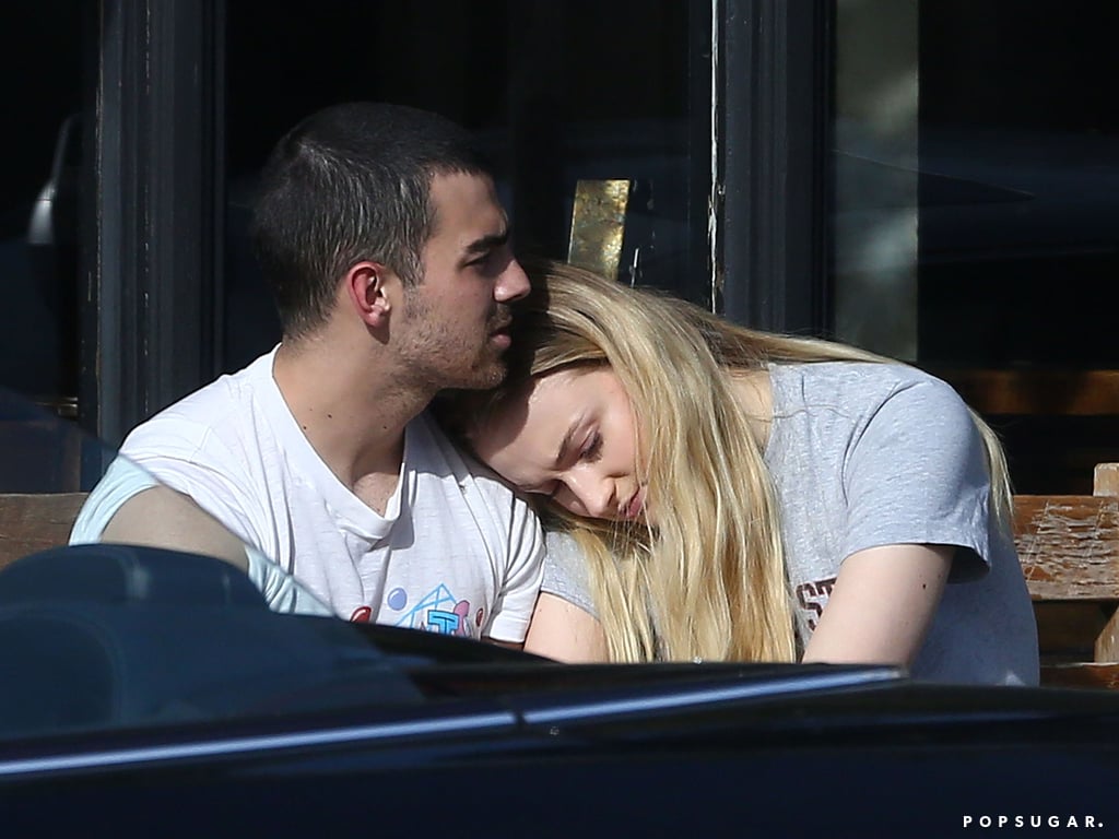 Joe Jonas and Sophie Turner in LA April 2017