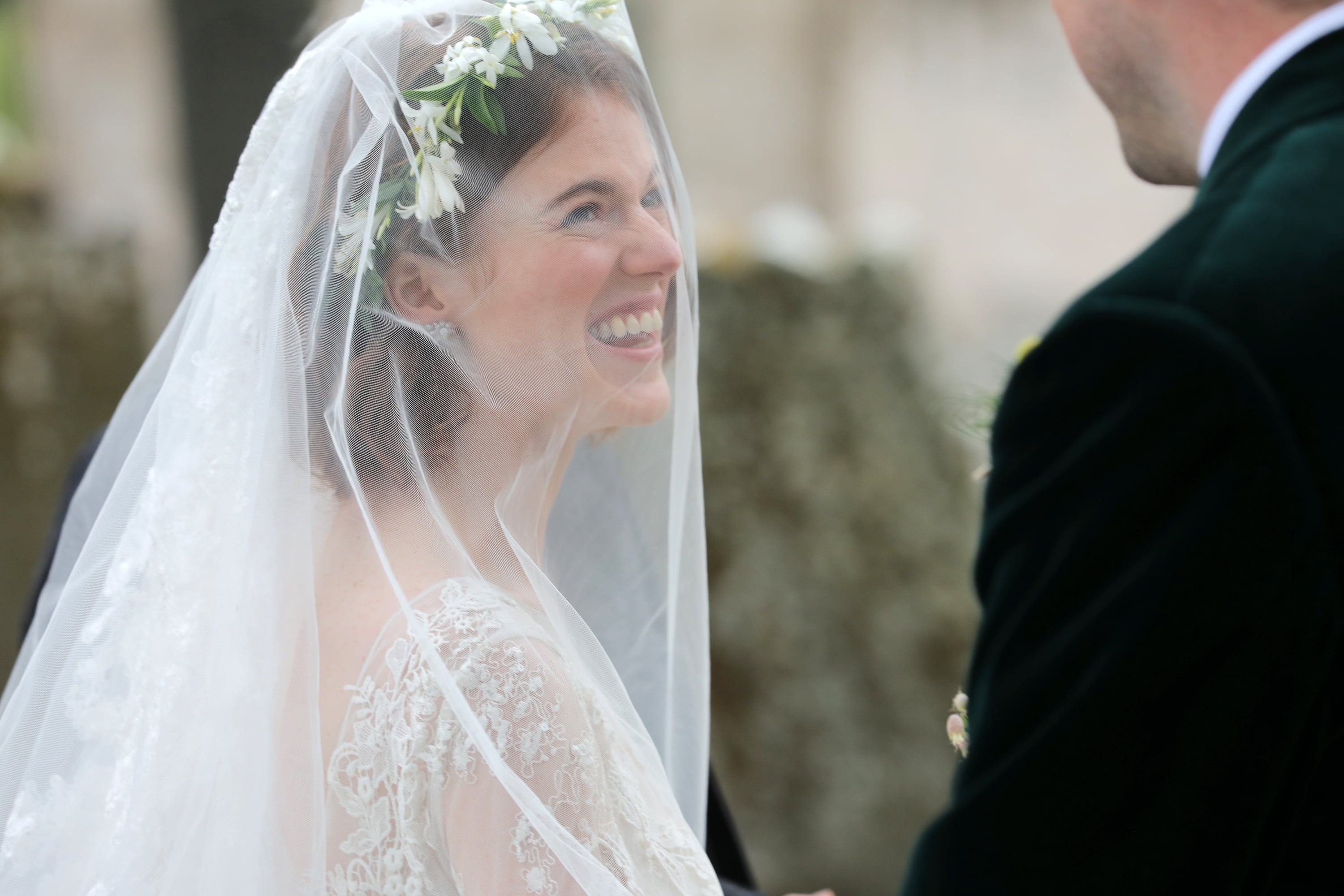 Rose leslie wedding shop dress