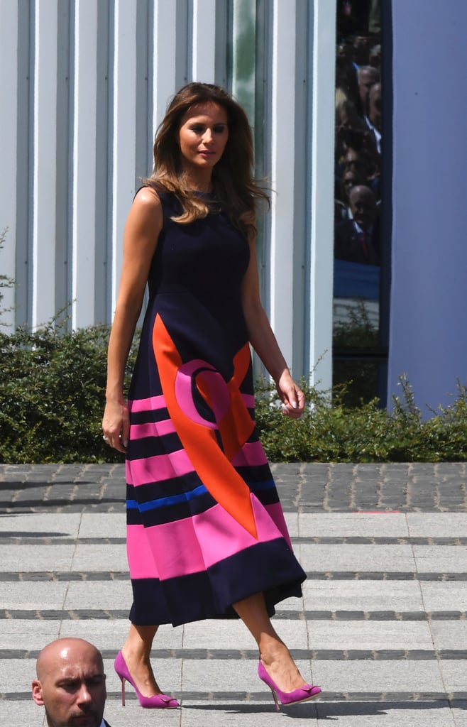 Melania's Printed Delpozo