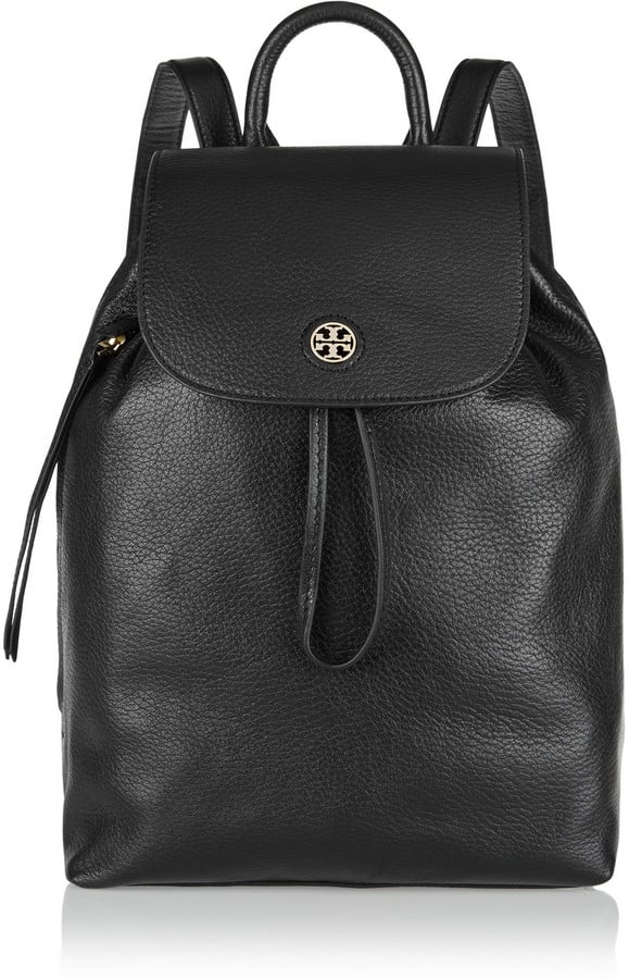 Tory Burch Brody Textured-Leather Backpack ($495) | Lily-Rose Depp's Latest  Look Is the Epitome of French-Girl Chic | POPSUGAR Fashion Photo 7