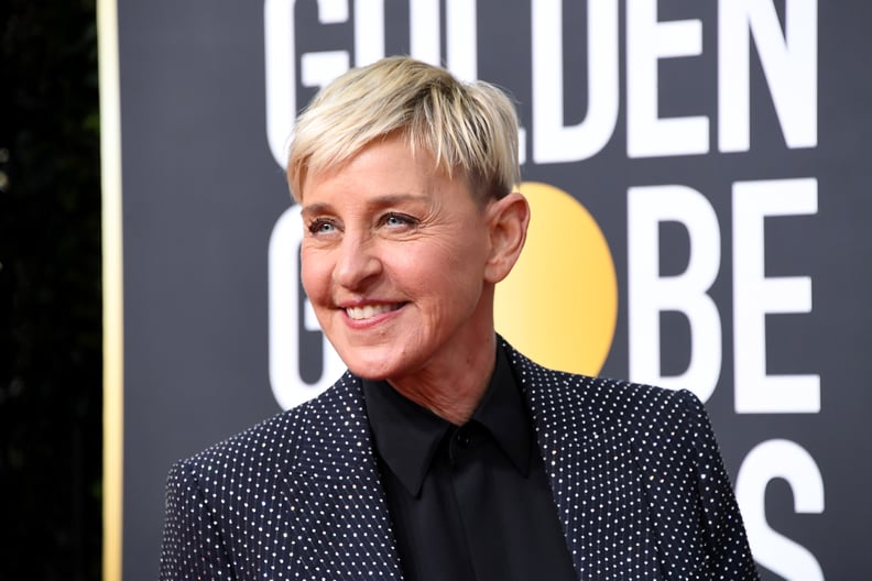 BEVERLY HILLS, CALIFORNIA - JANUARY 05: Ellen DeGeneres attends the 77th Annual Golden Globe Awards at The Beverly Hilton Hotel on January 05, 2020 in Beverly Hills, California. (Photo by Steve Granitz/WireImage)