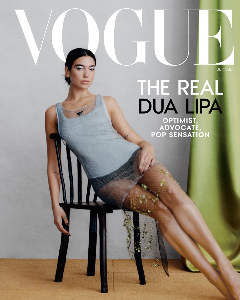 Dua Lipa Wearing Prada in Vogue's June 2022 Issue