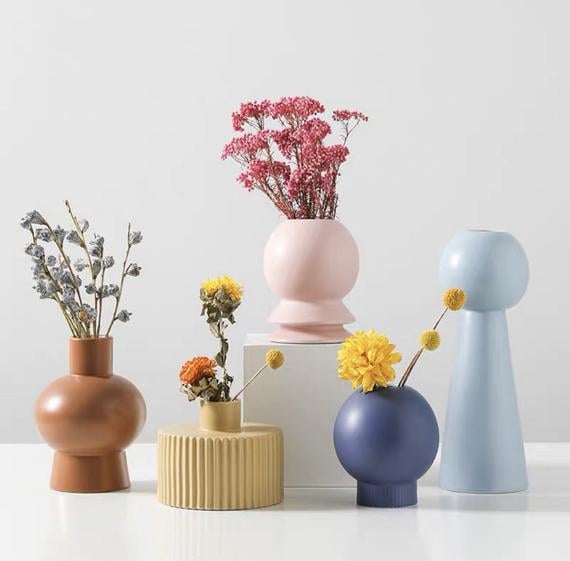 Ceramic Bud Vases