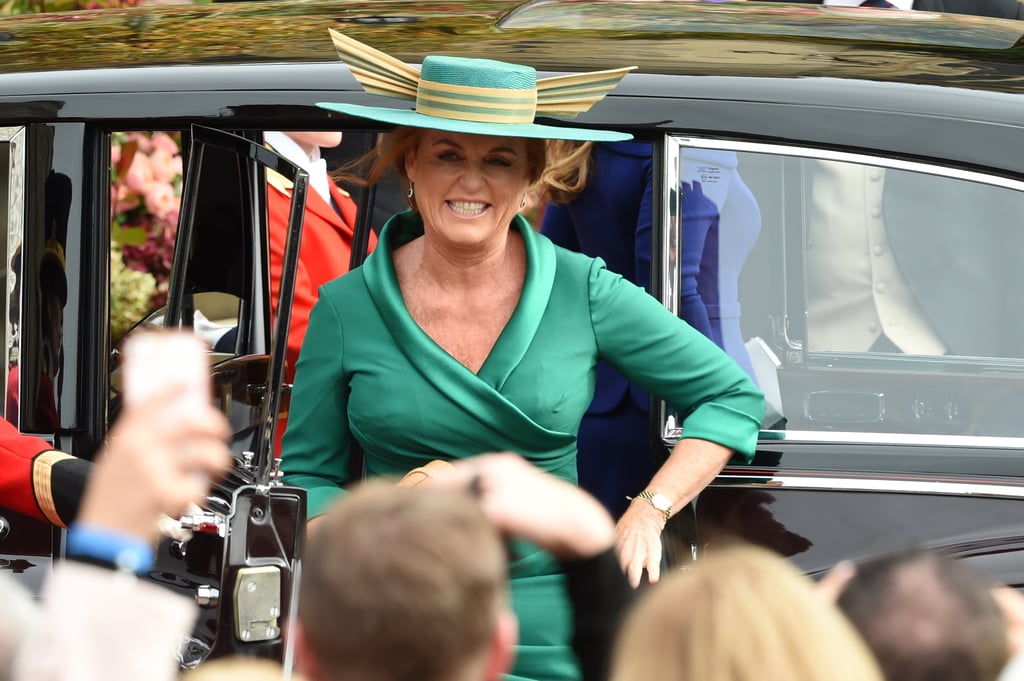 Prince Philip and Sarah Ferguson at Eugenie's Wedding