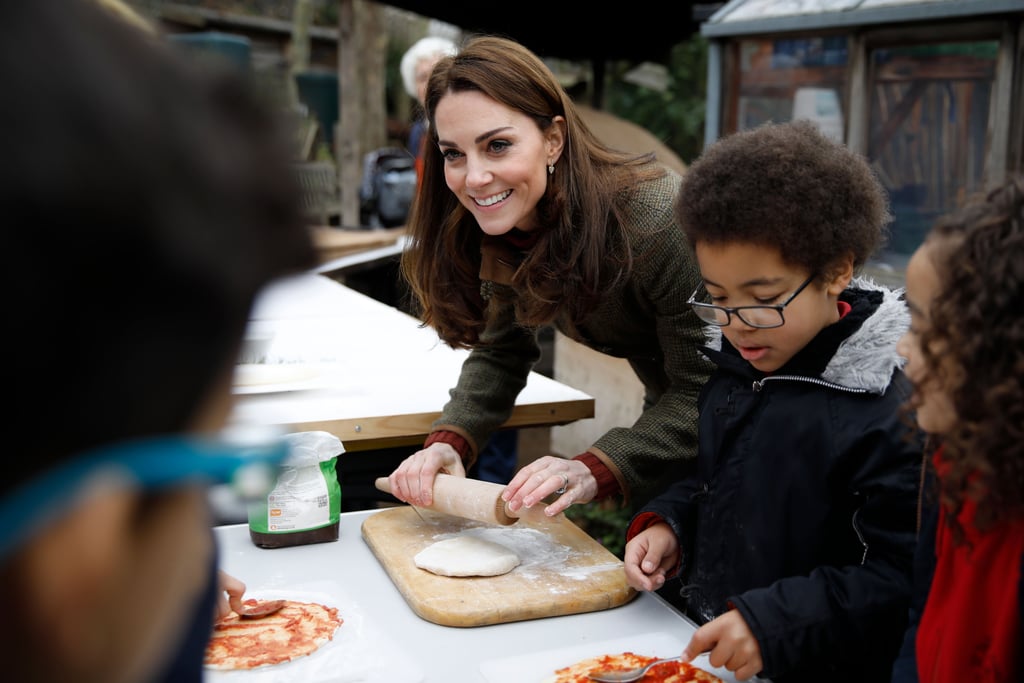 January: Kate made crafts and pizza with kids at the King Henry's Walk Community Garden.