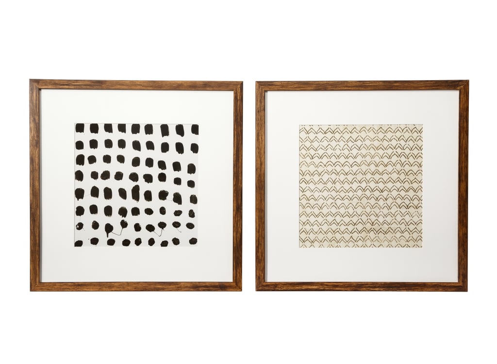 Scales/Paint Brush Framed Wall Print ($25)