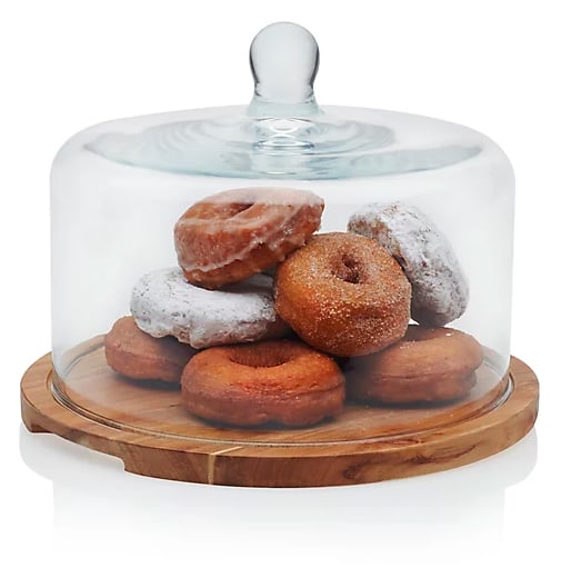 Libbey Glass Acacia Wood Serving Board