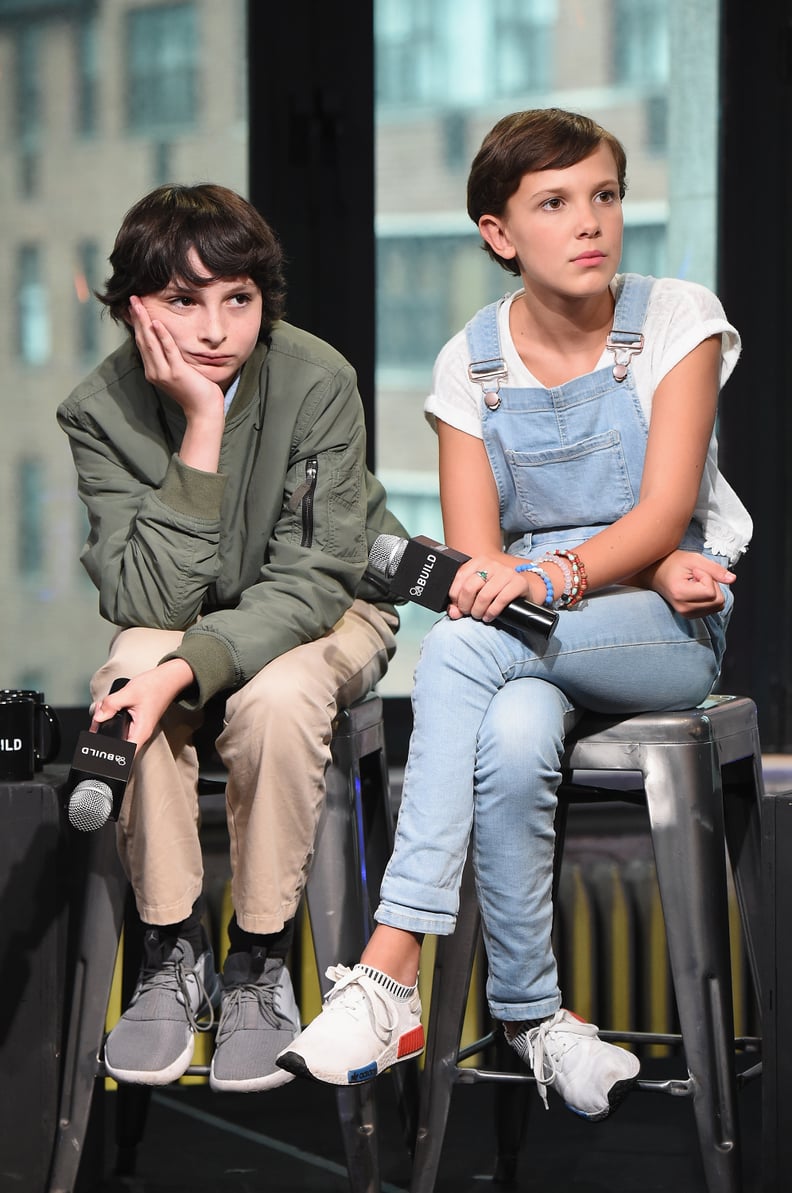Millie Bobby Brown at the AOL Build Series HQ in 2016